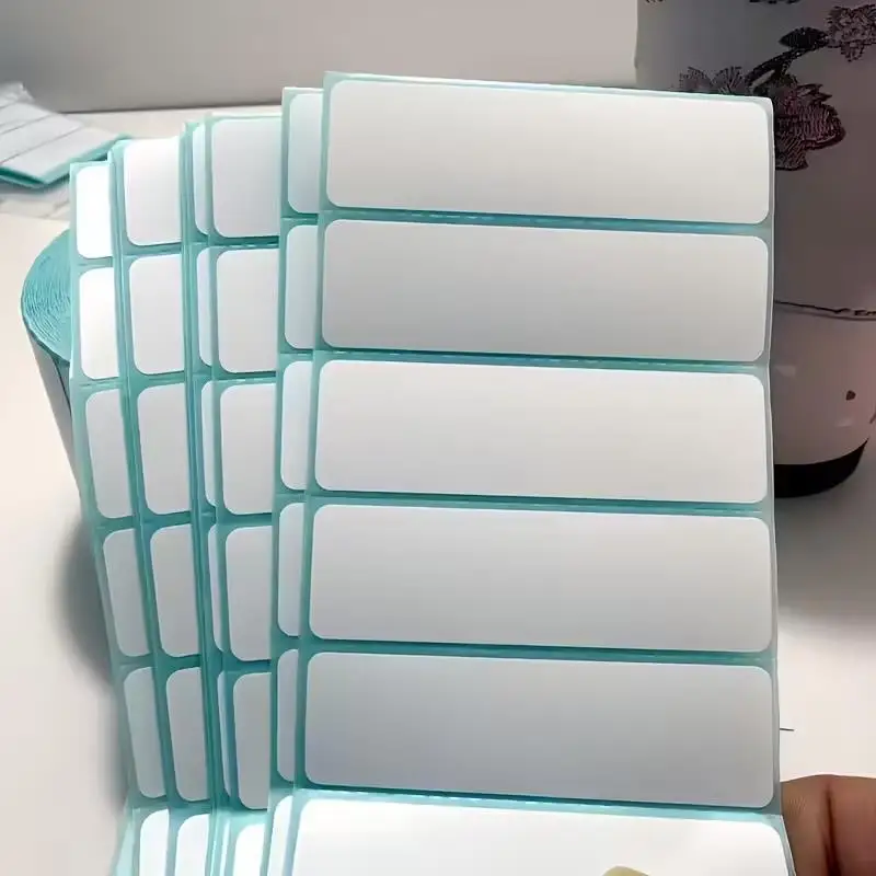 100pcs Label Stickers – High Quality Paper for Writing Notes, Reminders & Important Information, Stationery - 5