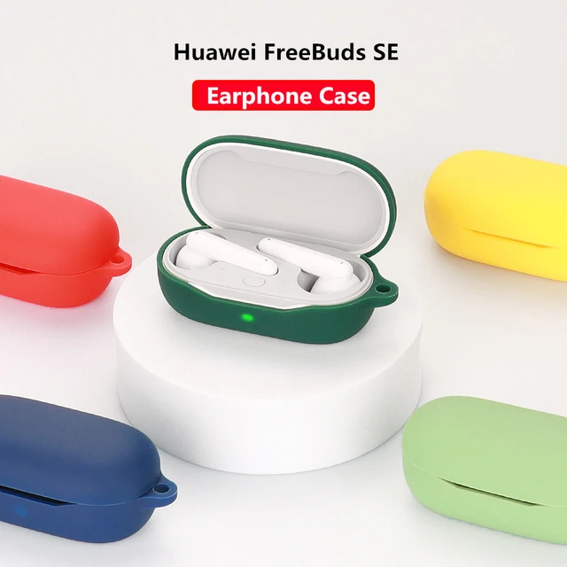 Silicone Case Cover For Huawei FreeBuds SE 2 Wireless Earphone Protective  Sleeve Shell For Huawei FreeBuds SE 2 Case With Hook - AliExpress