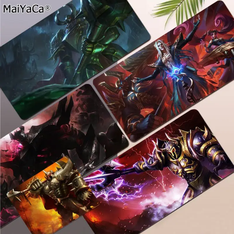 

League of Legends Mordekaiser Gaming Player desk laptop Rubber Mouse Mat Size for Keyboards Mat Mousepad for boyfriend Gift