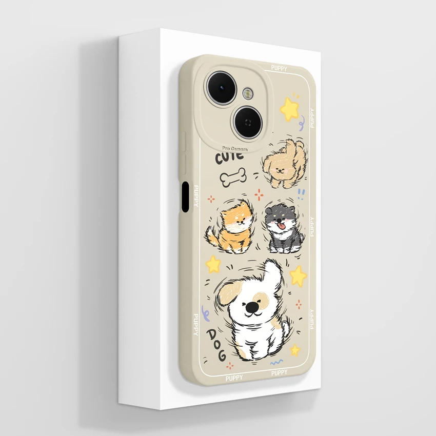 Cute Rabbit Shockproof Silicone Phone Case - Tecno Spark 40C