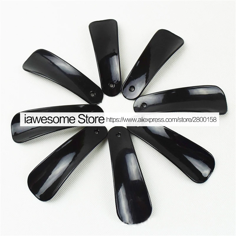 1PCS 11cm Easy To Use Plastic Handle Shoes horn Artifact Pull Pumping Shoes Professional Women Men Shoe Horn Shoes Spoon Shape