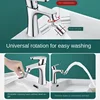 Stainless Steel 720°Rotation Faucet Extender Universal Splash-proof Saving Faucet Sprayer Head Bathroom Kitchen Extender Adapter 3