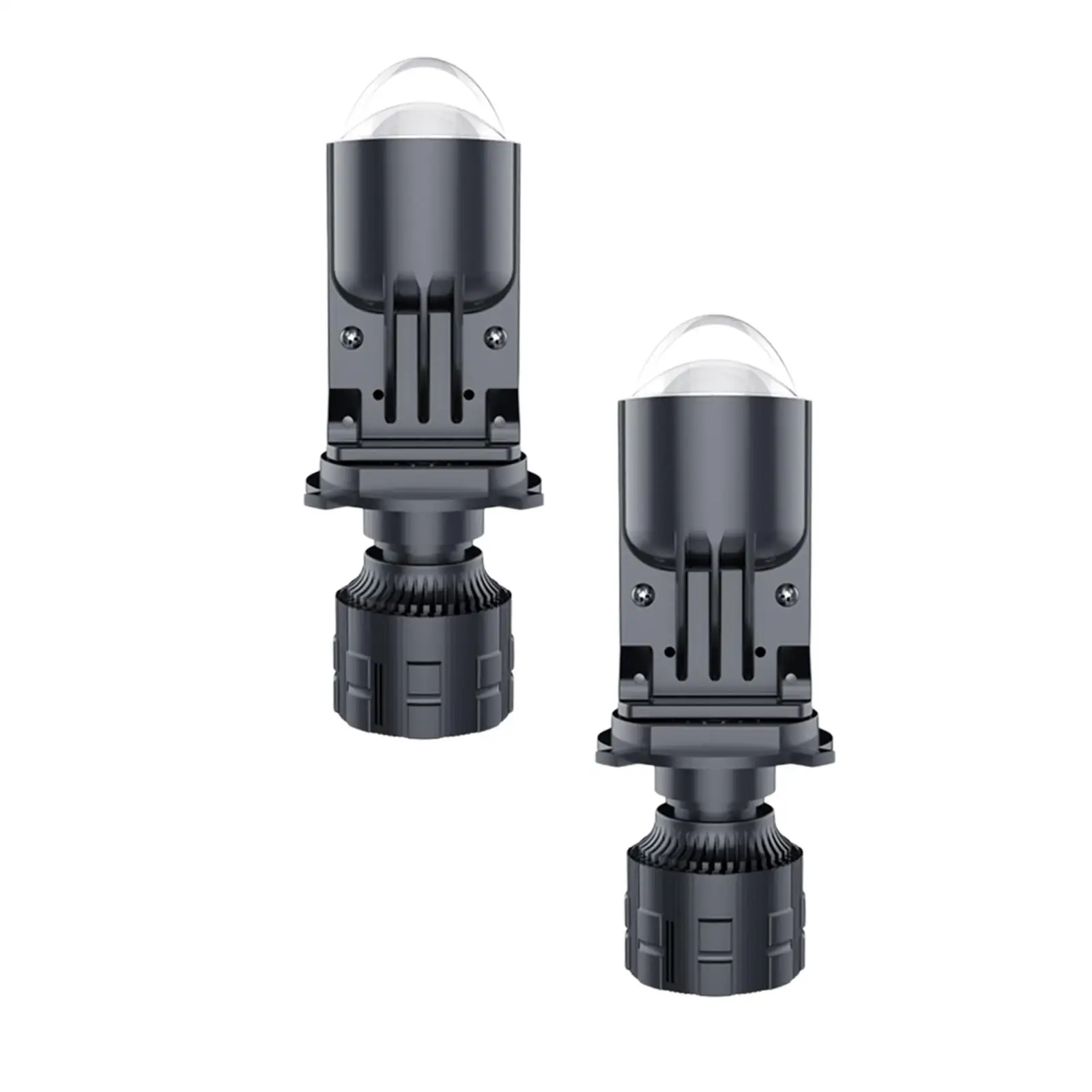 일반 LED 헤드라이트 전구, DC 12V-24V, 고휘도, 쉬운 설치 컴팩트, 40W 교체 부품, 5700K 방수, H4 전구