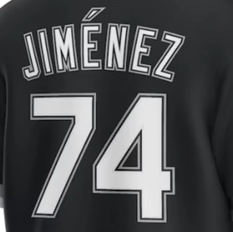 thumbnail image 1 of Camisetas de béisbol de la famosa marca Chicago con bordados para hombres, mujeres y jóvenes, personalizadas #7 ANDERSON #10 MONCADA #35 THOMAS #72 FISK, 1 of 5