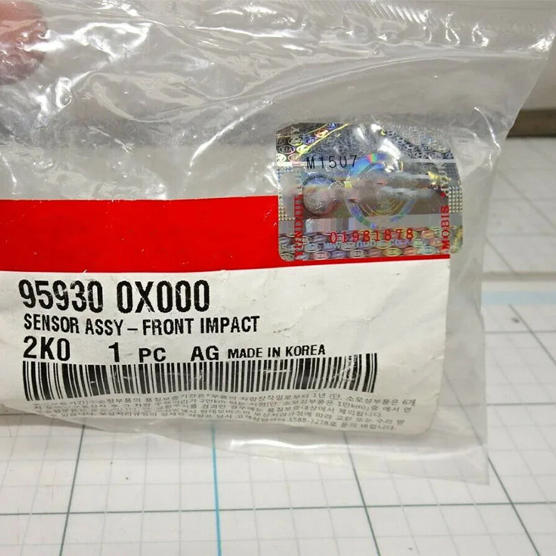 Sensore Di Impatto Originale Anteriore Per Kia Soul 2010-2013 Oem 959300X000