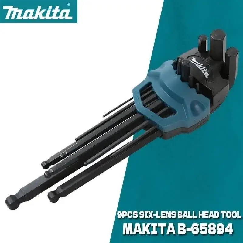 Makita - マキタ18v Makita B-65894 Hex Key Wrench 9PCS Set - AliExpress