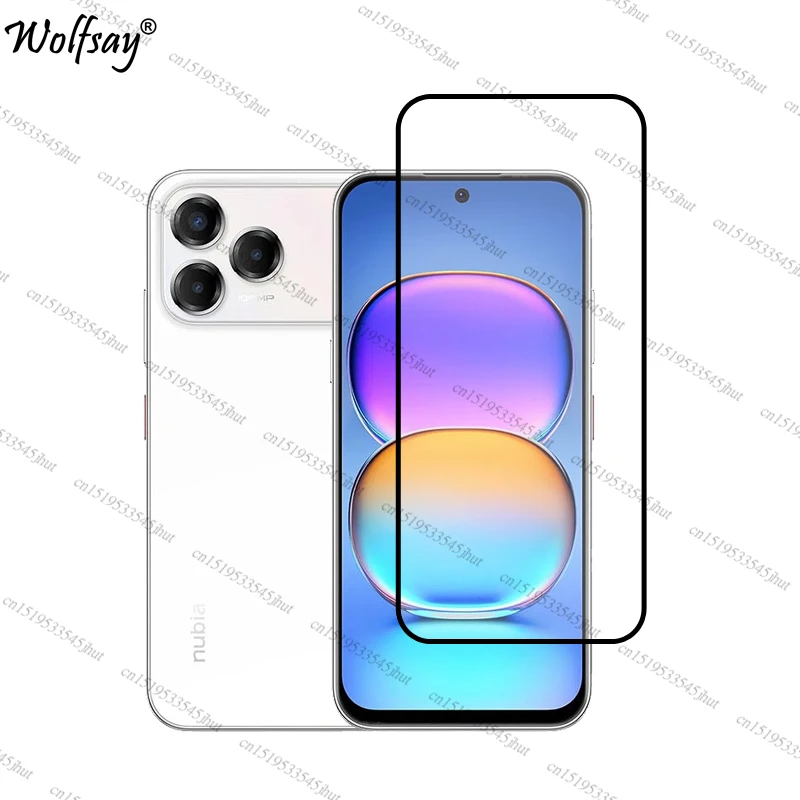 Premium Full Cover Tempered Glass Screen Protector, 6.75 Inch