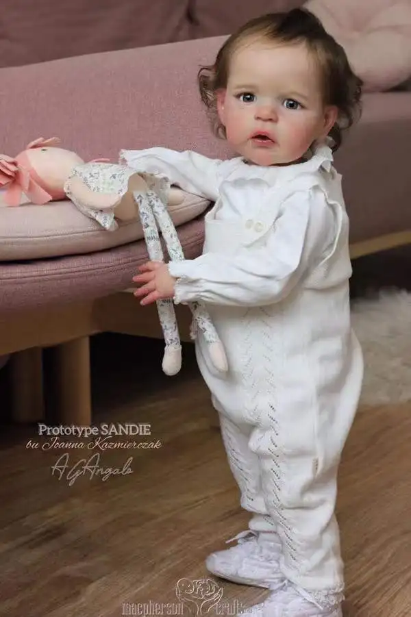 Fbbd 25inch Bebe Reborn Doll Kit Sandie Popular Rare Limited Sold Out