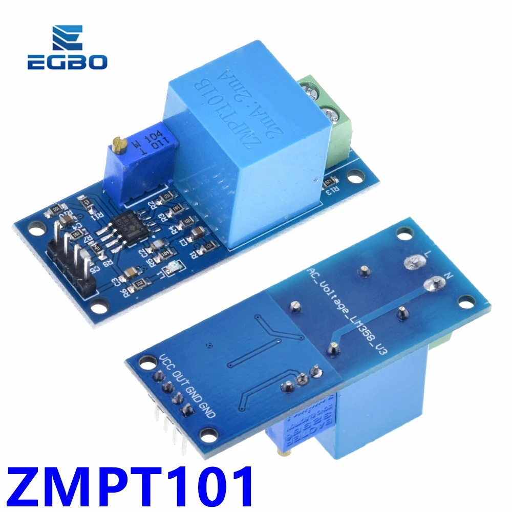 ZMPT101 Active Single Phase Voltage Transformer Module AC Output