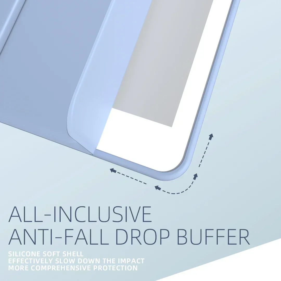 Premium Leather Soft Stand Cover with Auto Sleep/Wake Feature