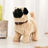 New Simulation Electric Pet Dog Voice Control Walking Nodding Music Touch Robot Animal Plush Pet Children's Toy Gift 6