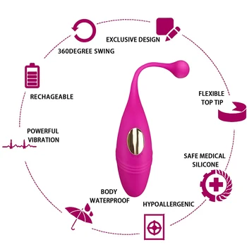 Panties Wireless Remote Control Vibrator Vibrating Eggs Wearable Balls Vibrator G Spot Clitoris Massager Adult Sex Toy for Women 2