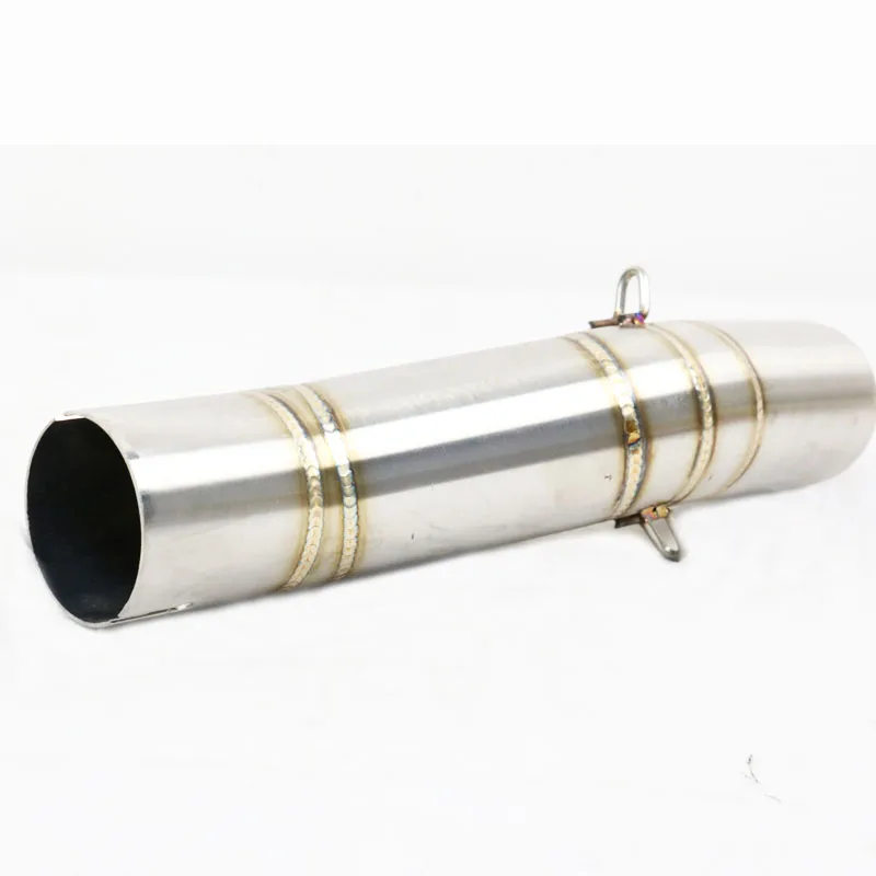 

1pc Motorcycle Full Exhaust System Vent Middle Link Pipe Connect for Suzuki GSX- R600GSX-R750 K6 K7 K8 Moto Exhaust Muffler Tube