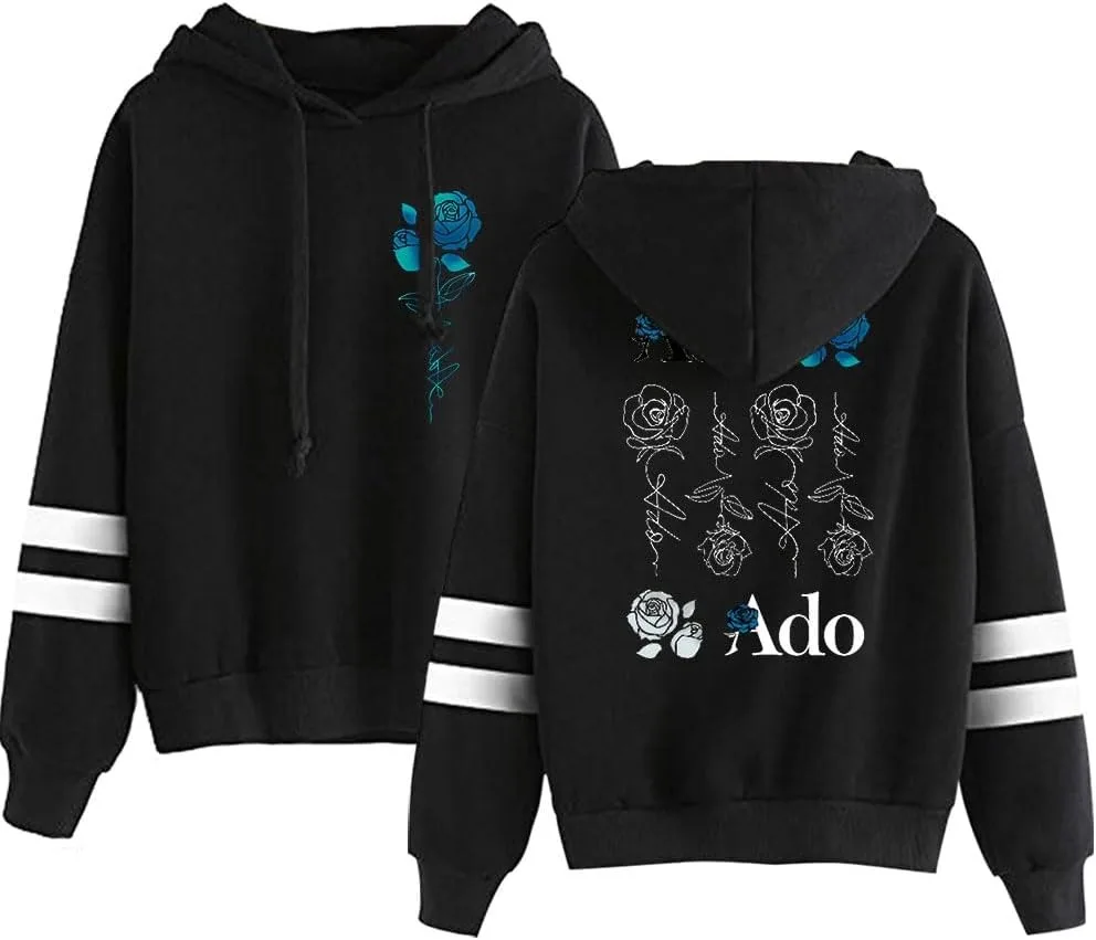 Ado Hibana World Tour 2025 merch hoodies Printed cosplay game hoodies sweatshirts unisex sweatshirt long Sleeve pullovers