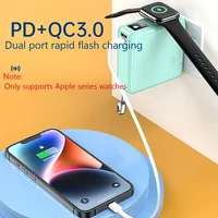 FERISING-Magnetic Power Bank, Wireless Charger, Portable Battery for Oneplus 10, 11 Pro, Ace 2 Pro, 22.5W VOOC 15000mAh, 6in 1 2
