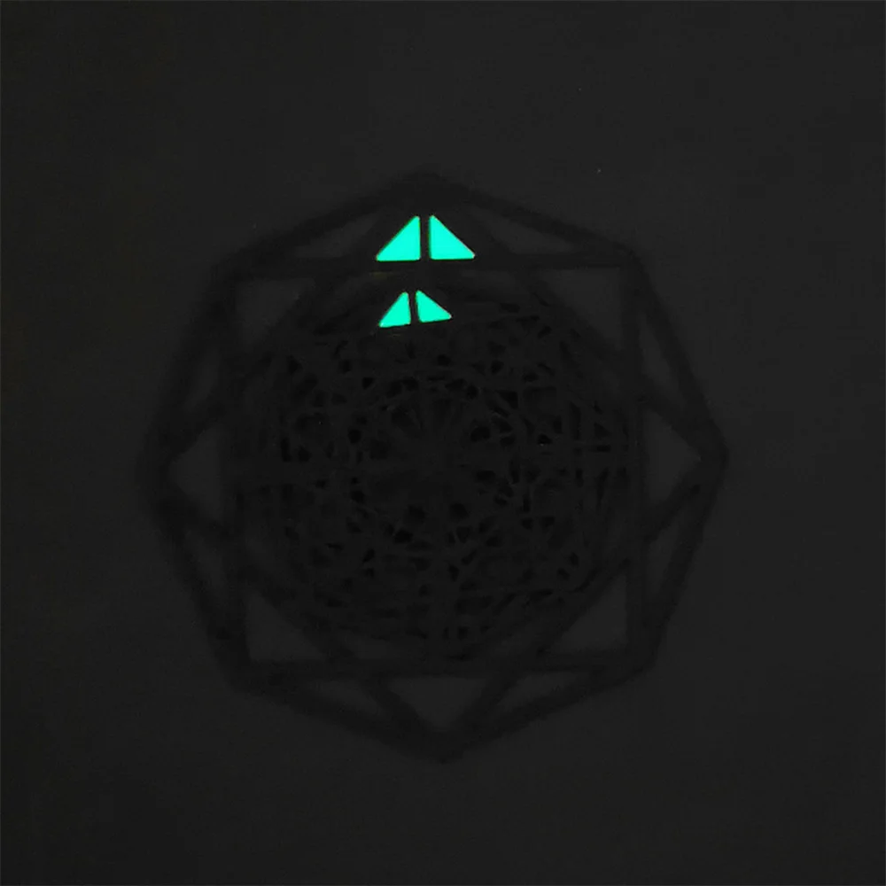 NH35 Hands, Creative Hollow Turntable Pointers Green Luminous Watch Hands Fit for NH35 NH36 4R 7S Movement Watch Accessories