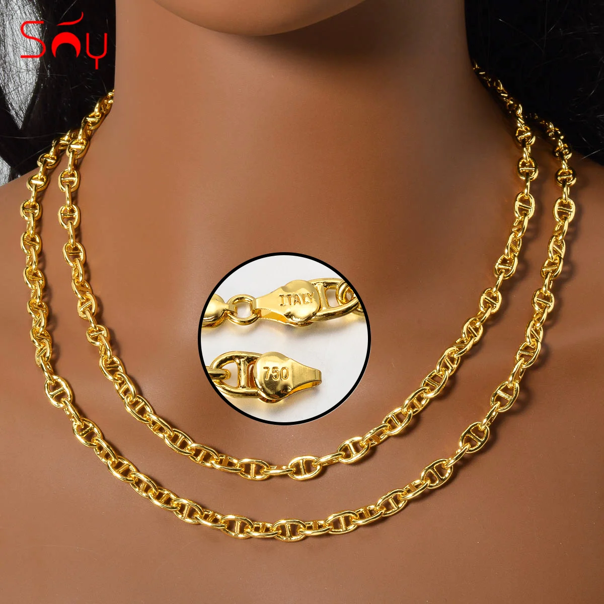 Normal Necklace New Designs 916 Gold Charming Floral Necklace