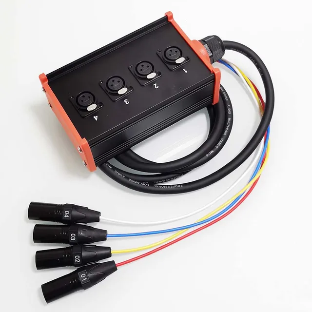 自作 8ch Neutrik XLRステージボックス 1m SOMMER CABLE 8ch