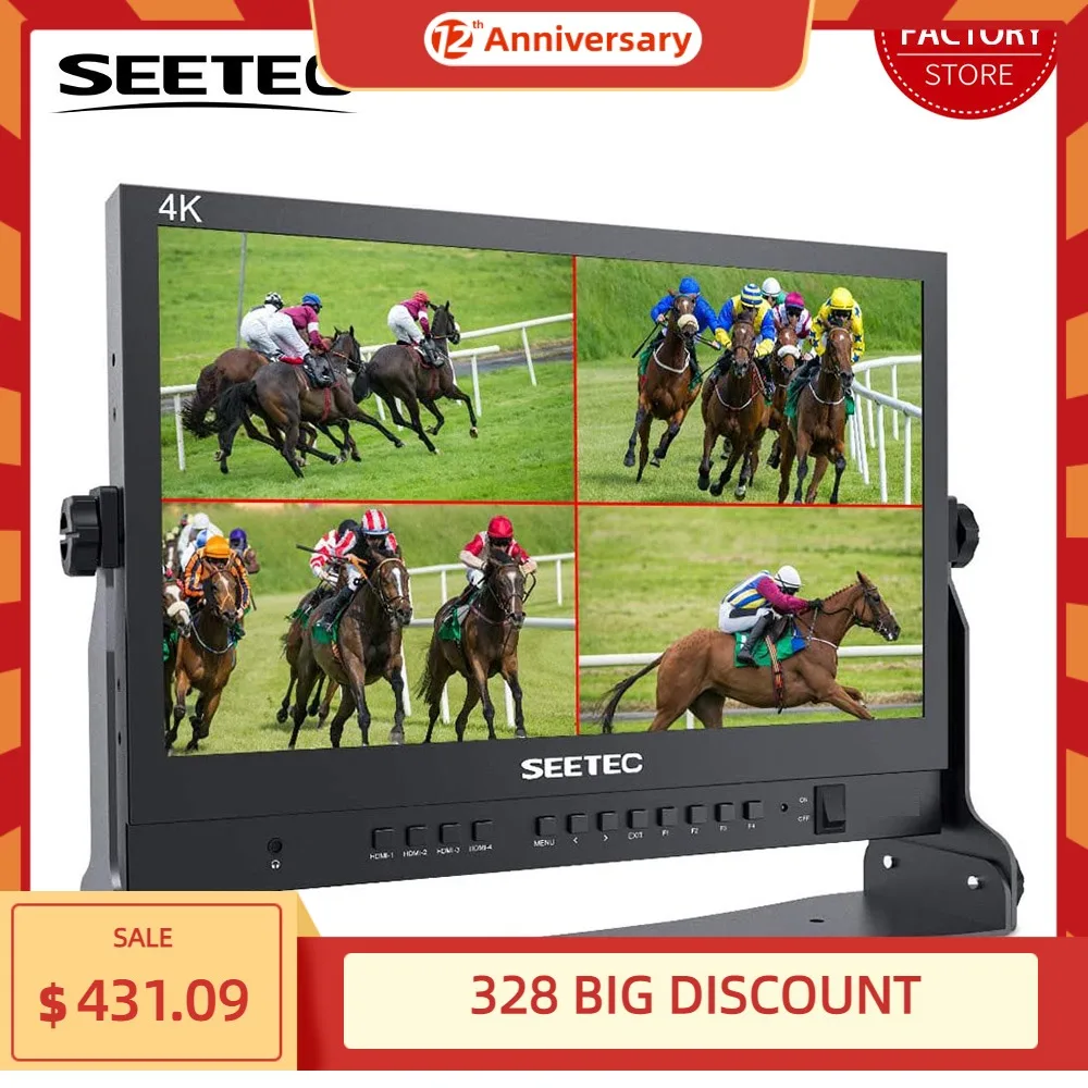 SEETEC ATEM156 15 6 дюймовый монитор для потоковая трансляция в прямом - Цена: 52 489,52 руб.