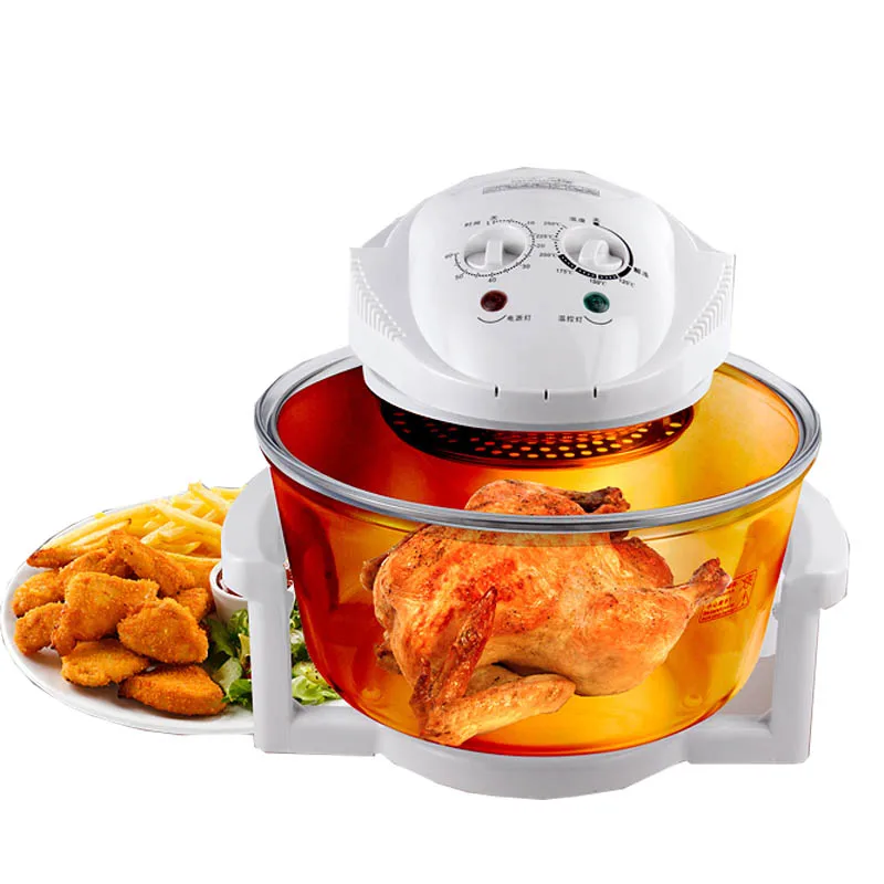 Household Electric Fryer 1300W Chicken Air Fryer 12L Turbo Oven 220V Conventional Infrared Super Wave Oven Electric