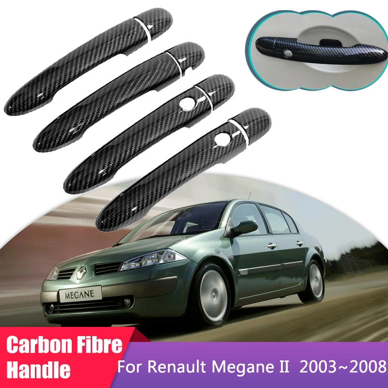 for Renault Megane 2 II MK2 2003 2004 2005 2006 2007 2008 Carbon