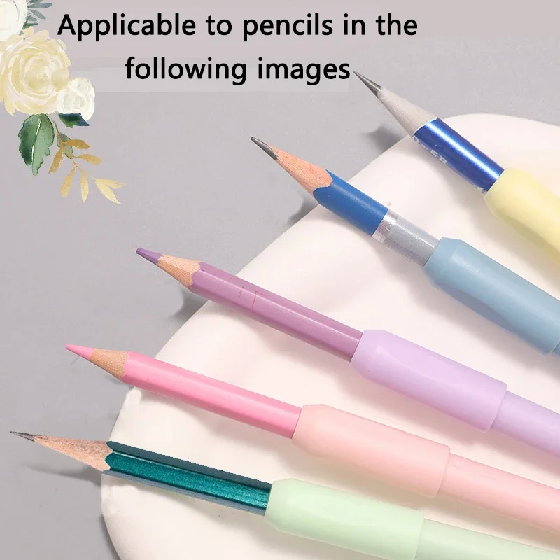 1 Pc Pencil extender art pen grip pen holder sketching pencil colored pencil case extension art supplies school office supplies 4