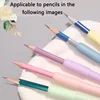 1 Pc Pencil extender art pen grip pen holder sketching pencil colored pencil case extension art supplies school office supplies 4