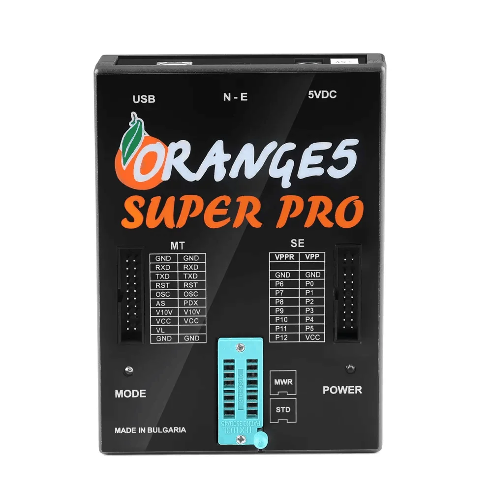 Orange5 Super Pro V1.36 V1.35 Full Actived Professional Programming Device With Full Adapter Orange 5 OBD2 Auto Programmer