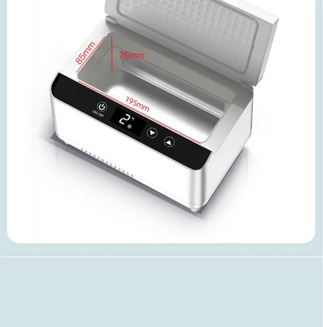  HGJDKSJ Mini nevera, refrigerador portátil para refrigerador,  insulina, interferón, hormona de crecimiento, las baterías de litio  portátiles son adecuadas para el hogar, viajes, automóviles, aviones, 1  batería : Salud y Hogar