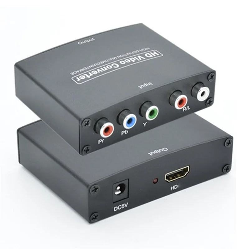 최신 Ypbpr-HDMI 구성 요소-HDMI 호환 HD 변환기 Ypbpr+L/Raudio-HDMI 호환 변환기