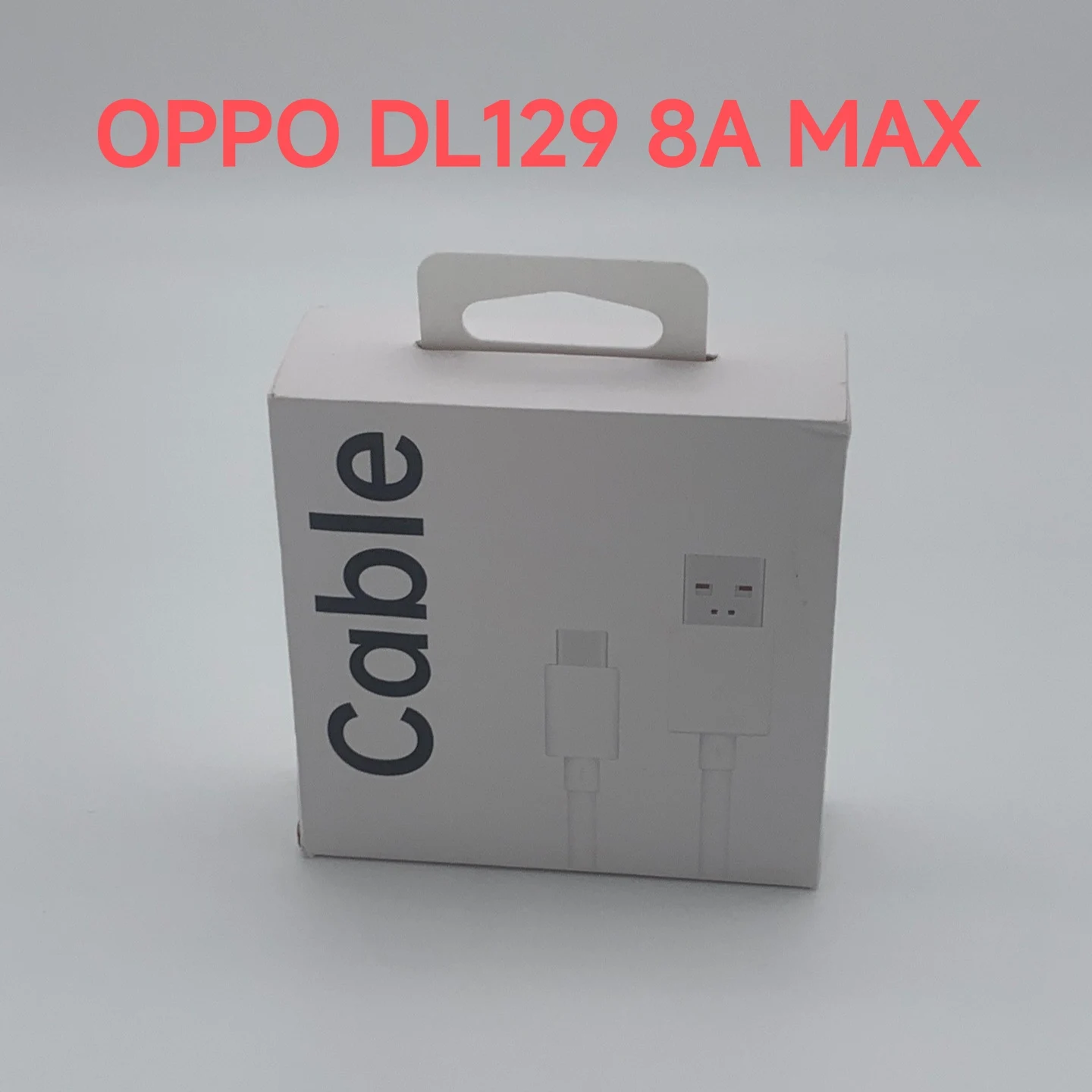 

DL129 8A оригинальный OPPO SuperVooc USB A к USB Type C кабель для передачи данных 80 Вт Кабель для быстрой зарядки шнур