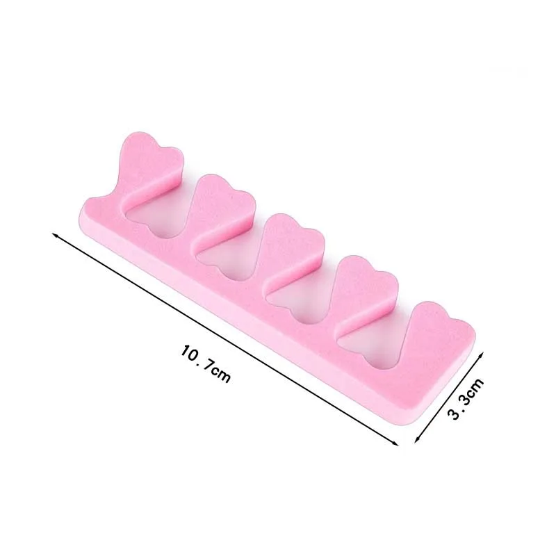10/20 pcs Nail Toe Separator Finger Separator Sponge Soft UV gel Polishing Manicure Foot Repair Beauty Tool