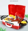 [Disney] 3 in1 Cars Lightning McQueen Toolbox Toy Set  Mickey mouse Simulated kitchen set play house set kids toys for baby gift 6