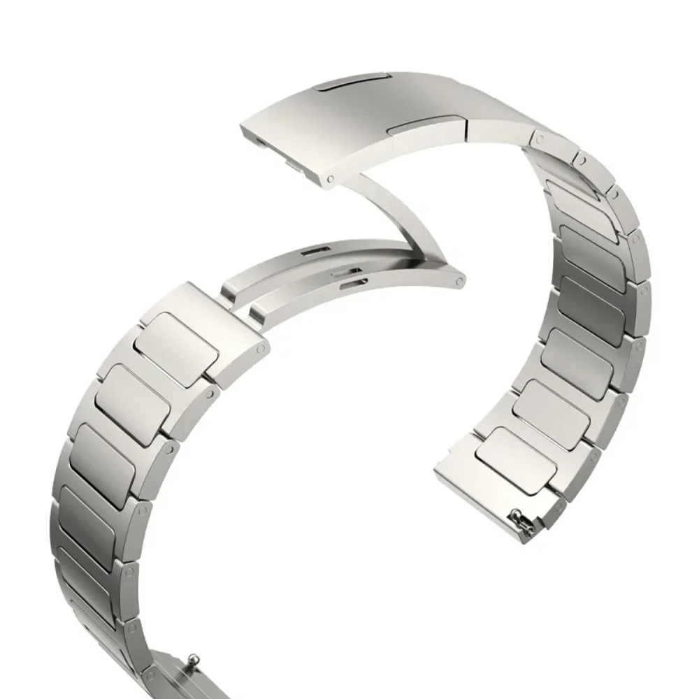 Luxury Titanium Strap - Men's Style Metal Bracelet 22mm