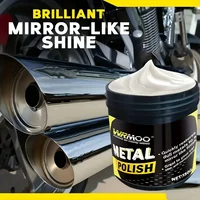 150g Metal Polishing Paste - Multi-Use Chrome & Metal Refinish, Long-Lasting Protection, Quick Remover for Cars, Motorcycles