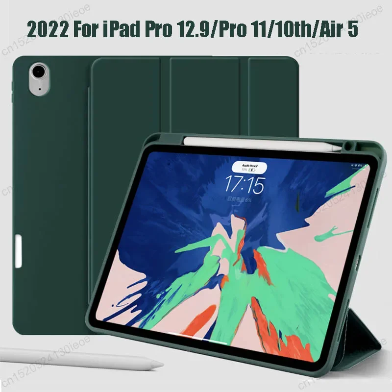 Capa Magnética para Ipad Capa para Ipad Pro 11 12.9 2023 2023 2023 Air Air 10 10.9