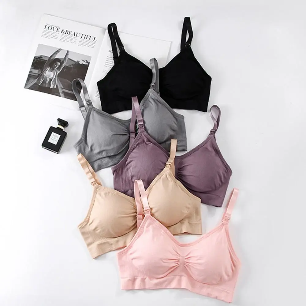 

Wire Free Women Intimates Maternity Bralette Underwear Women Nursing Bra Feeding Bras Breastfeeding Underwear Pregnancy Clothes