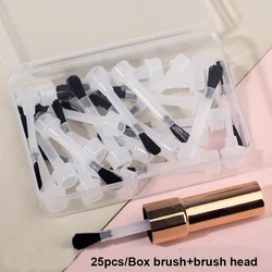 Disposable Nail Polish Brush Kit - 25/66pcs Manicure Tool Set for Nail Powder and Liquid Applications (25pcs set)