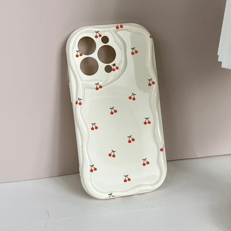 Adorable Cherry Design Phone Case