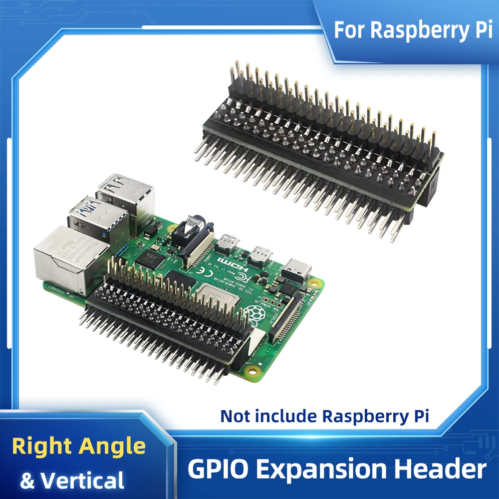 Málna Pi 5 GPIO Kamra Kibővítés lga szögben GPIO csatlakozó számára Pi 5 4B 3B+ 3B Rossz látási viszonyok 2 Watt számára Narancsszínű Pi Pizáng Pi