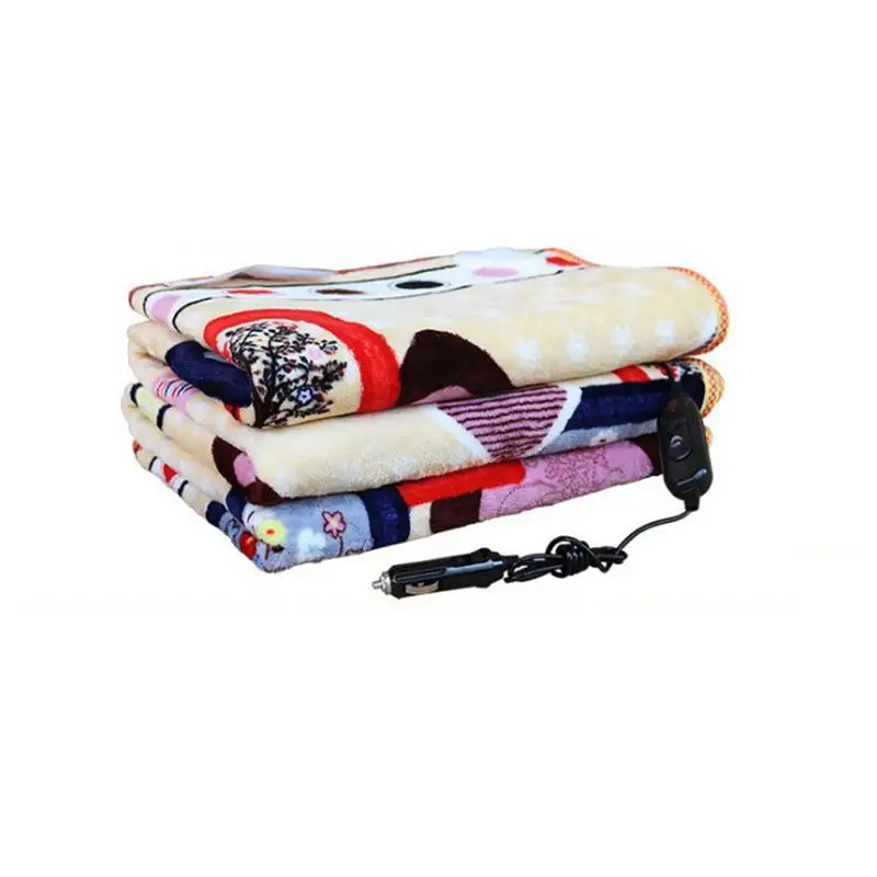 24V Car Electric Heating Blanket With Cigarette Lighter Electric