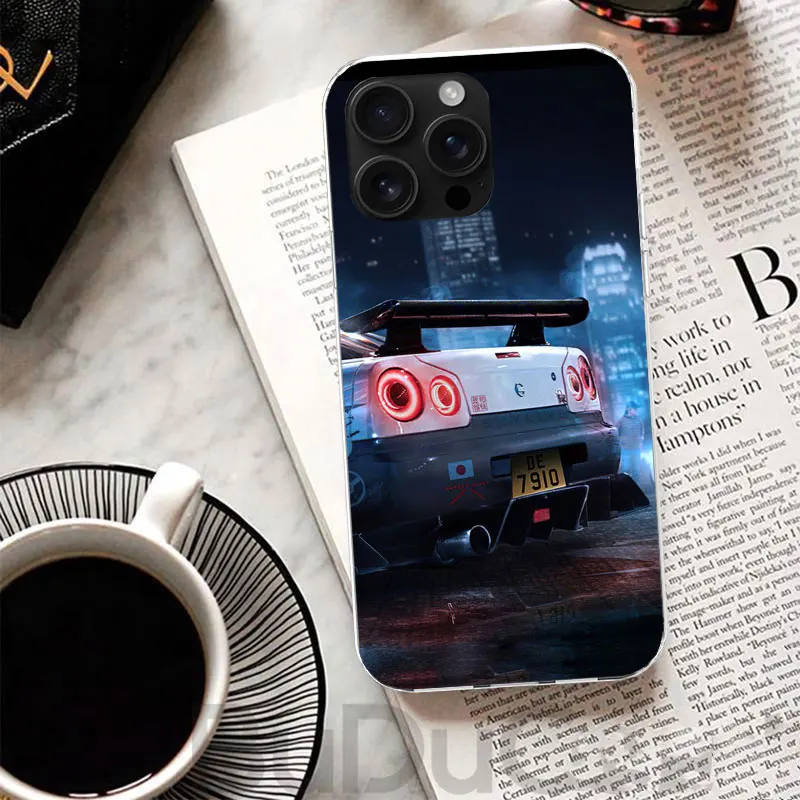 Japanese JDM Sports Car Custom Print Phone Case