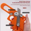 Woodworking Edge Trimming Knife Band Trimmer Corner Planer Chamfering Fillet Scraper Rounded Arc Manual Planer Tool 1