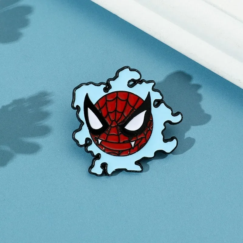 

Marvel Avengers Brooch Superhero Spiderman Metal Badge Enamel Pin Backpack Clothing Lapel Pin Jewelry Decoration Accessories