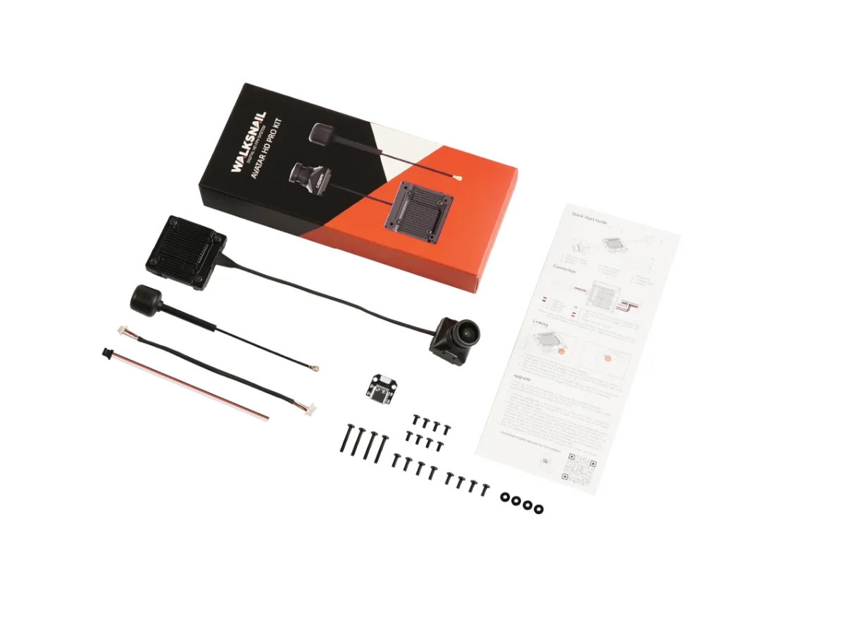 CADDX Walksnail Avatar HD Pro Kit Dual Antennen Version Gyroflow 22 ms niedrige Latenz 1080P 120fps für FPV Freestyle Drohnen RC DIY – Detail 9