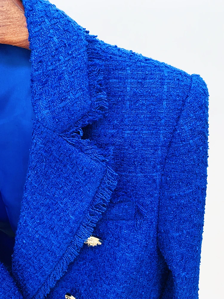 BLUELEA ブルレア　Double button tweed jacket BLUELEA ブルレア Double button tweed jacket 614-rUAxDPL