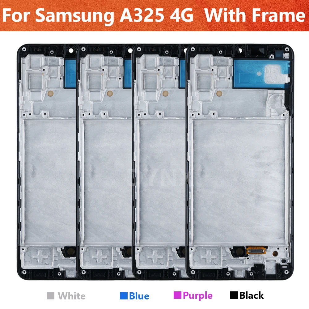 슈퍼 AMOLED LCD 디스플레이 터치 스크린 디지타이저 어셈블리 교체, 삼성 갤럭시 A32 4G A325 A325F SM-A325M SM-A325F DS