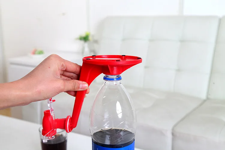 Machine à boissons inversées à pression manuelle, machine créative pour boire du coke, Oregon