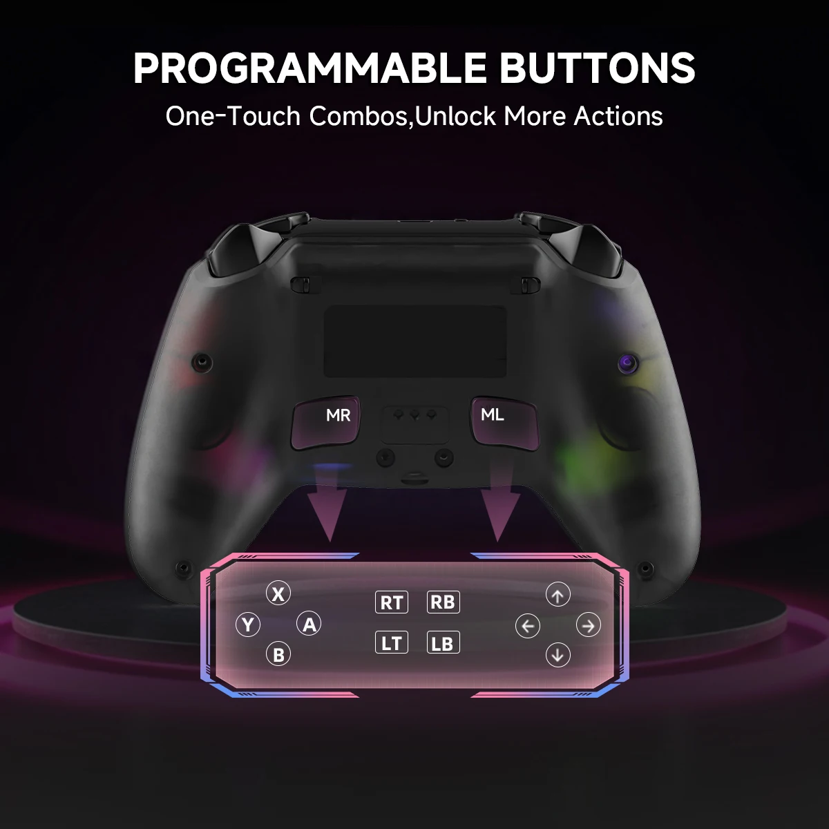 Control Inalámbrico HG-04D PS5/PC