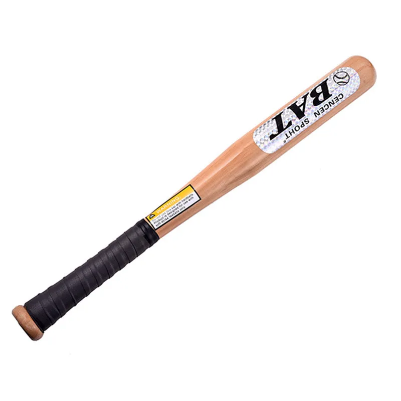 21in Solid Wood Baseball Bat Professional Hardwood Baseball Stick Outdoor Sports Fitness Equipment Home Defense new outdoor sports boomerangs toys wood professional dart back v shaped dart flying disc for interactive game children gift